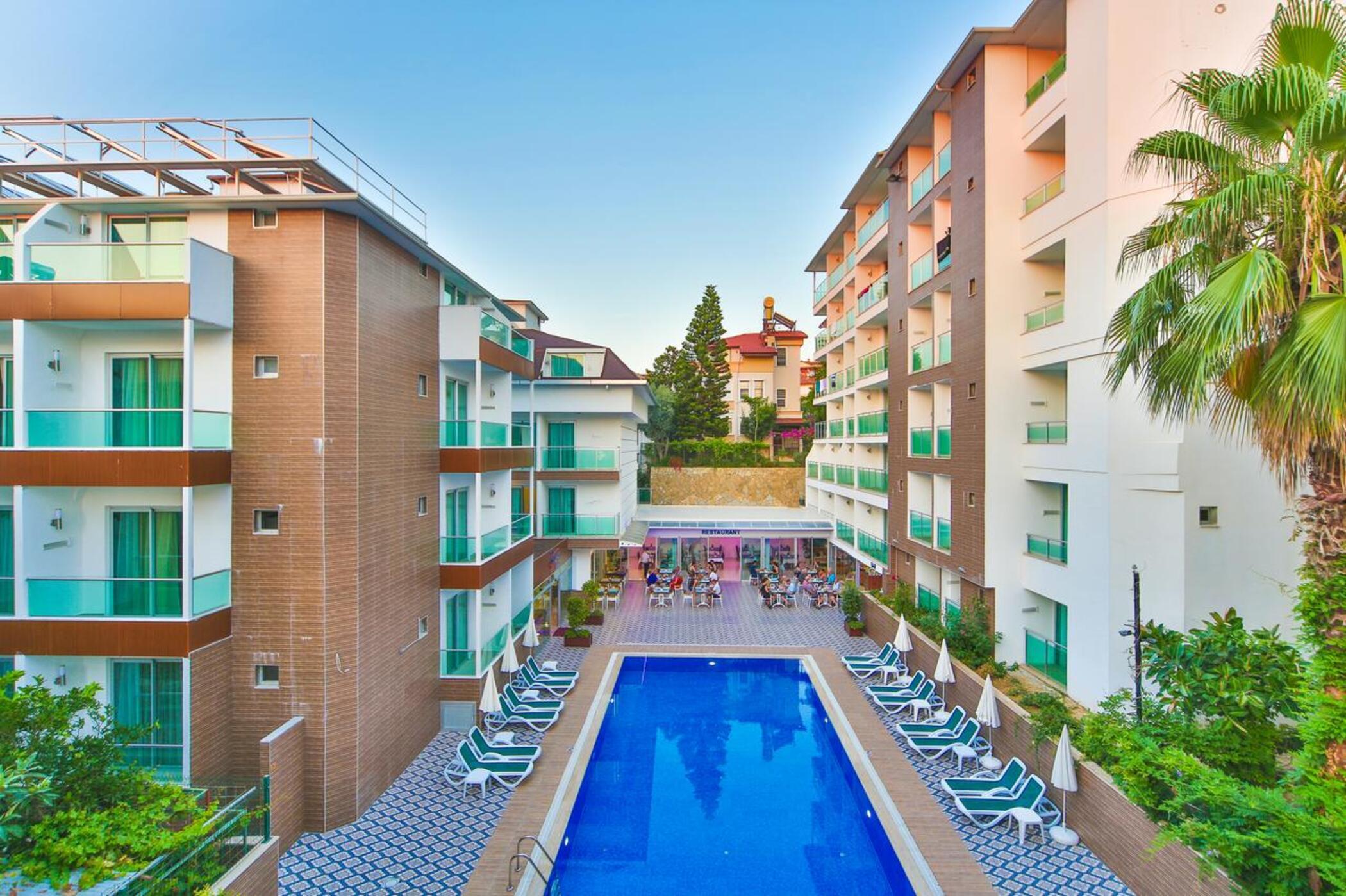 Kleopatra Atlas Hotel - Adults Only Alanya Exteriör bild