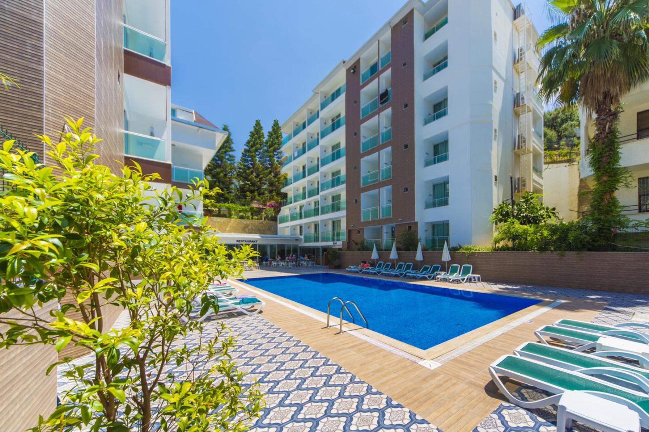 Kleopatra Atlas Hotel - Adults Only Alanya Exteriör bild