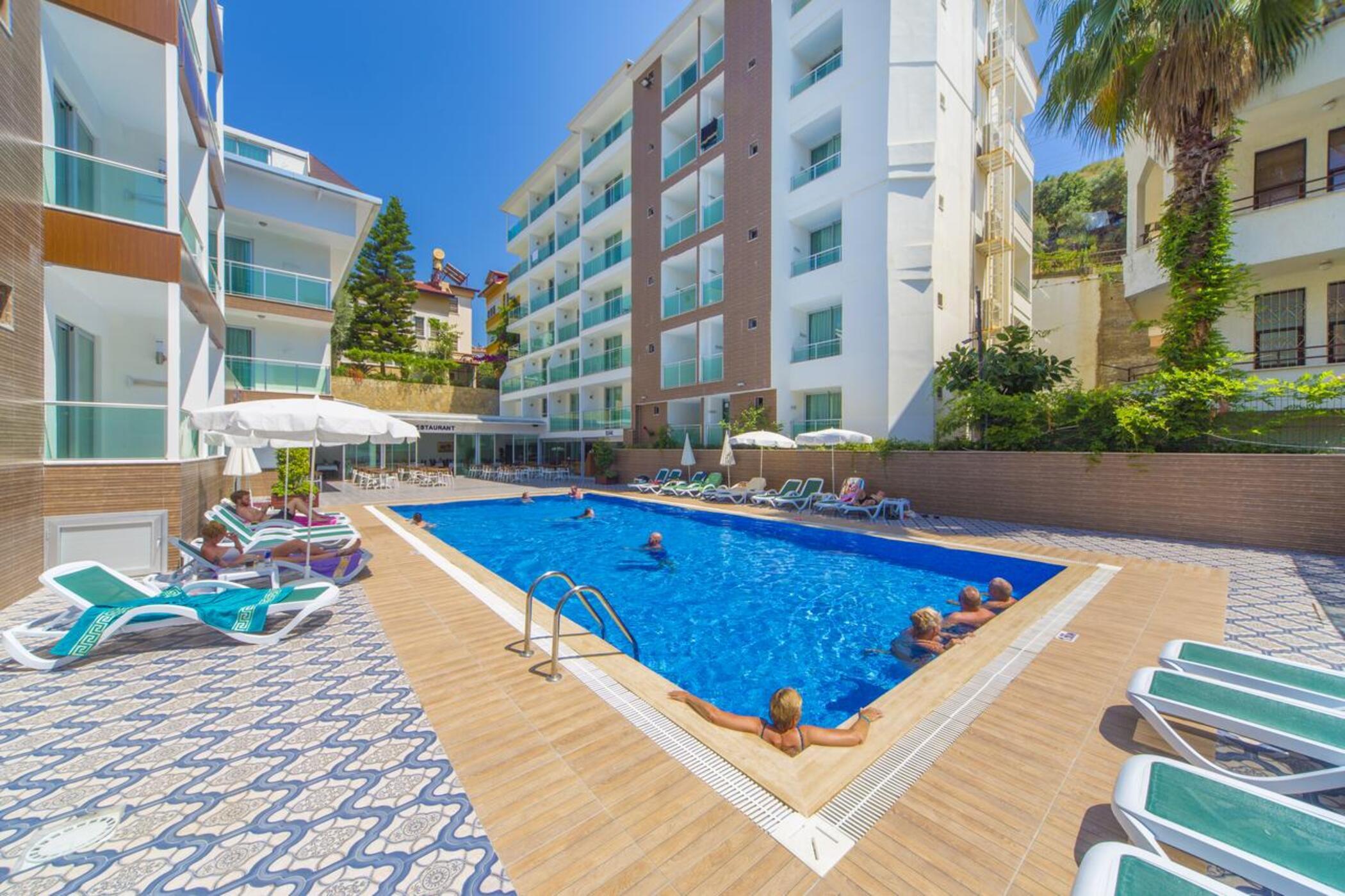 Kleopatra Atlas Hotel - Adults Only Alanya Exteriör bild